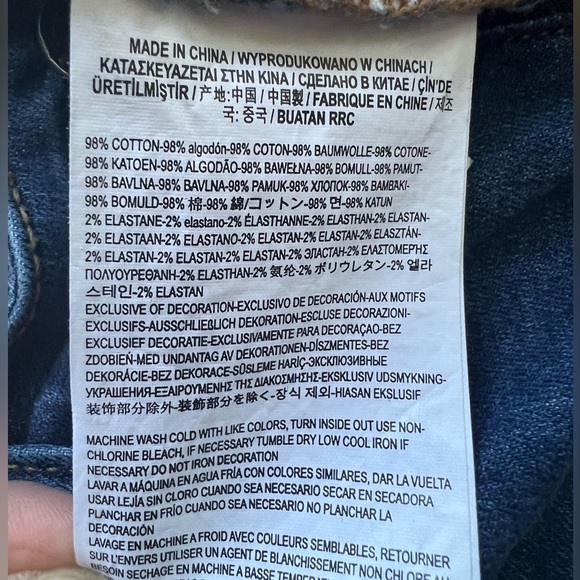 Vans Destroyed Mini Denim Shorts - Picture 3 of 4